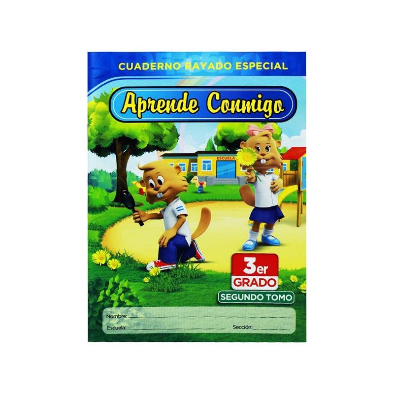 Cuad.aprend Conmig 3ero Tomo#2