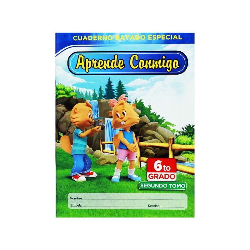 Cuad.aprend Conmig 6to Tomo#2