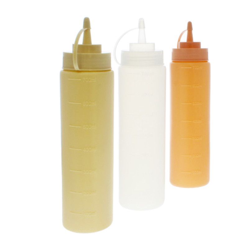 Dispensador P/salsas 3pzas