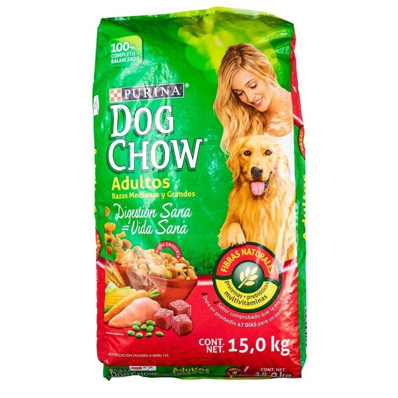 Dog Chow Adul Xtr Lif M/g 15kg