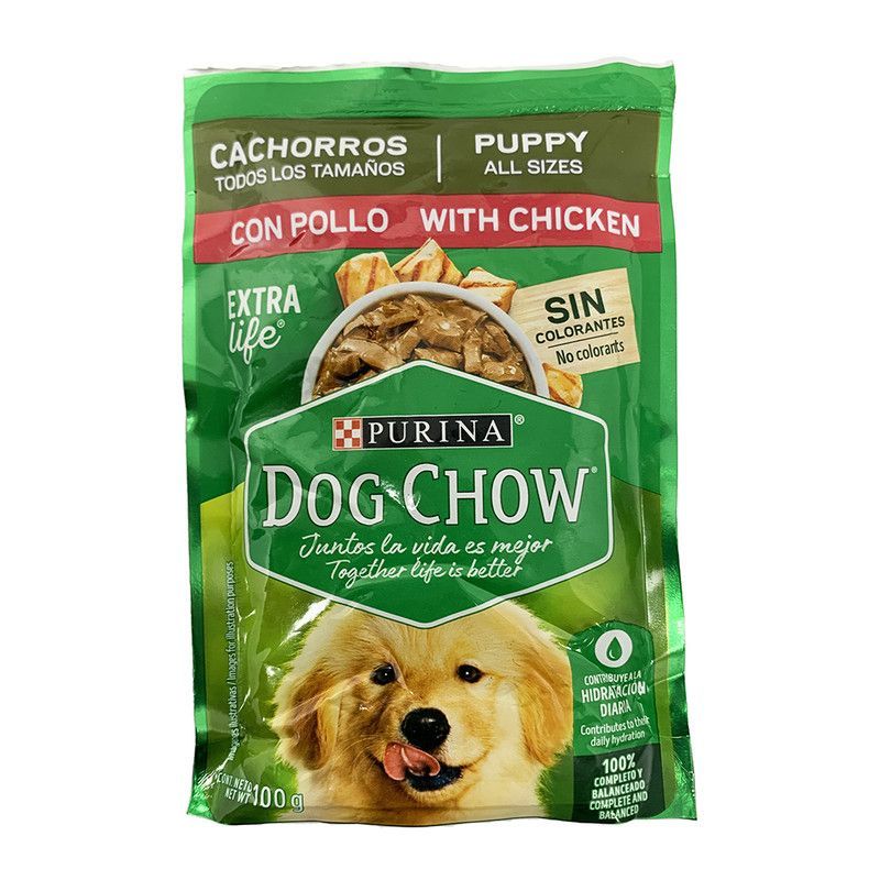 Dog Chow Chicken Puppy 100gr