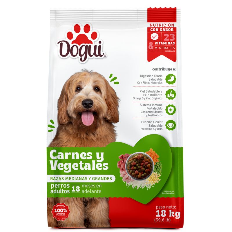 Dogui Adult Carne/vegetal 18kg