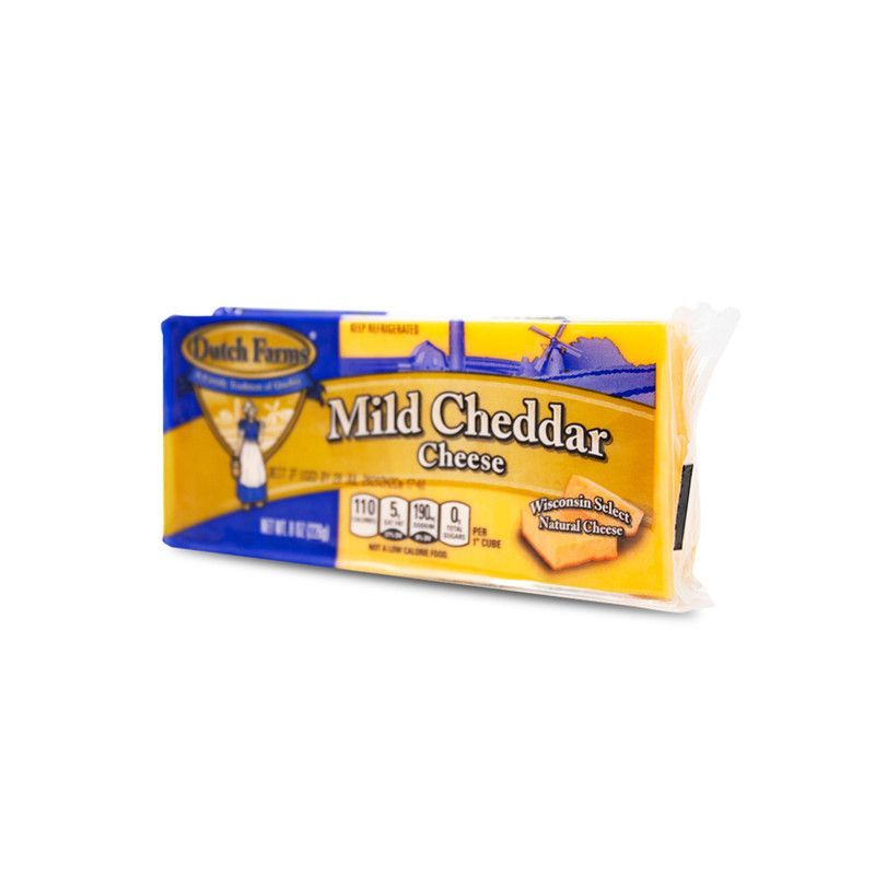 Dutch Mild Cheddar Cheese 8 Oz