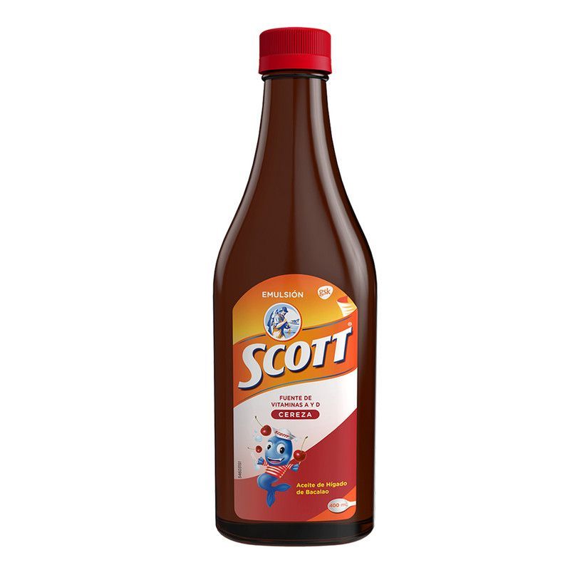 Emulsion Scott Con Cereza 400m