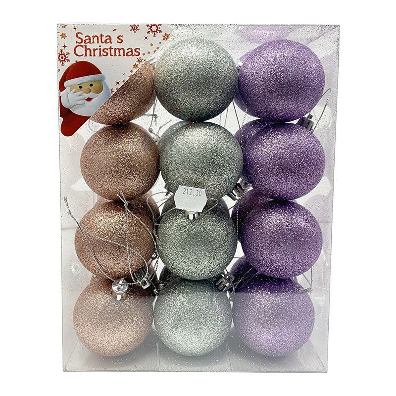 Esfera 6cm 24pc