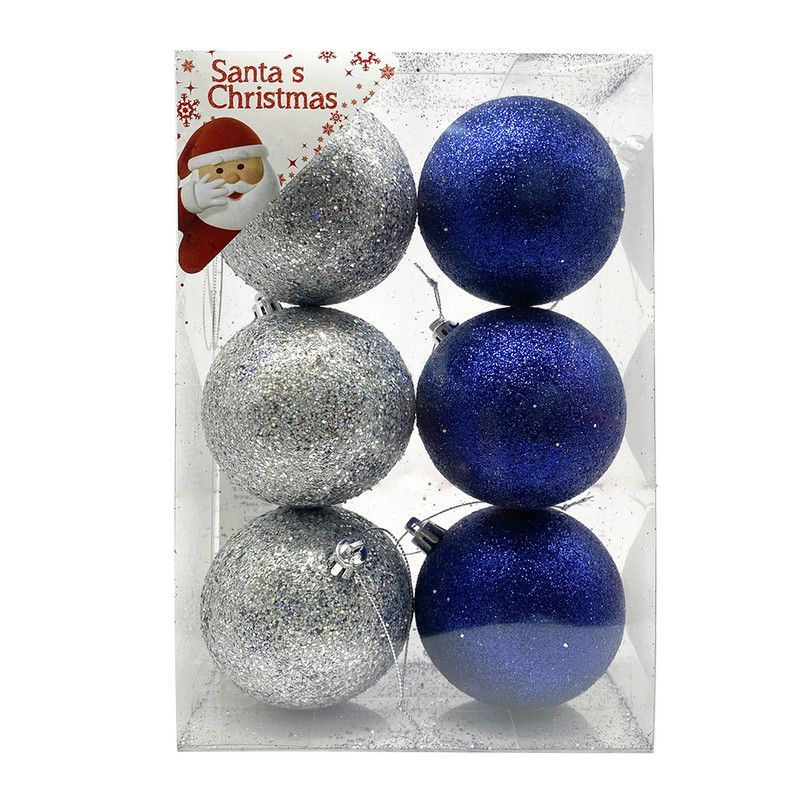 Esfera 8cm 6pc