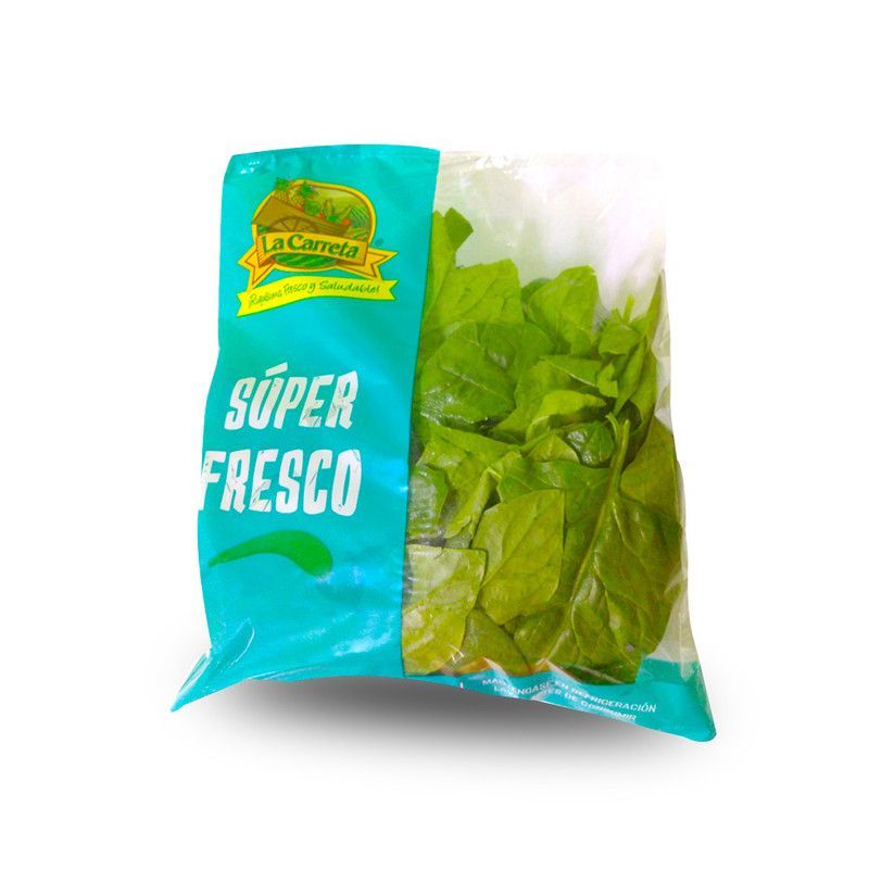 Espinaca En Bolsa 1/2 Lb