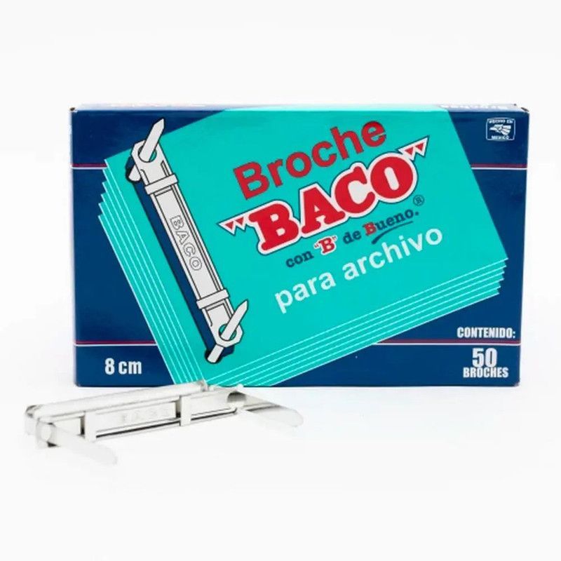 Fastener Baco No. 8 50u