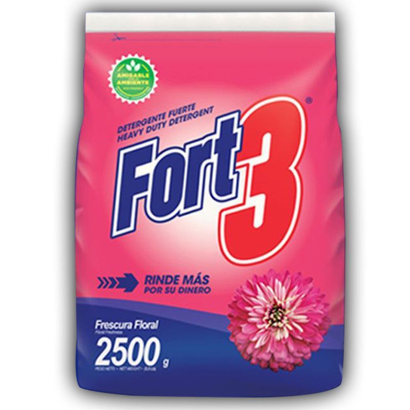 Fort3 Detergente Floral 2500gr