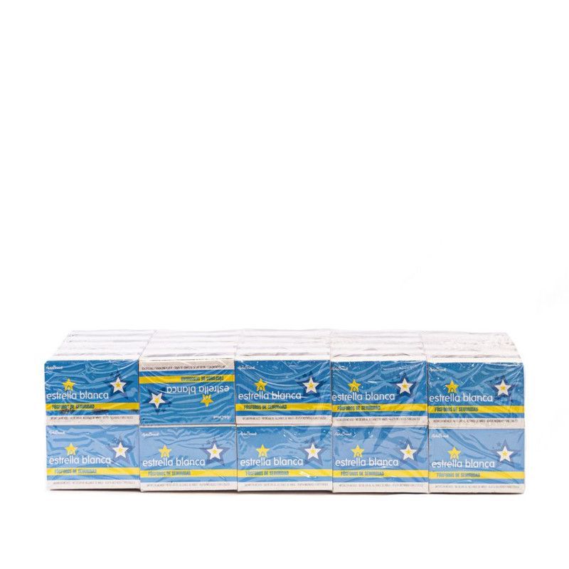 Fosforos Estrella Blanca 10ca
