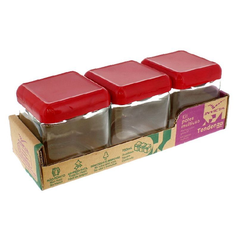 Frasco 0.75l Set/3pzas