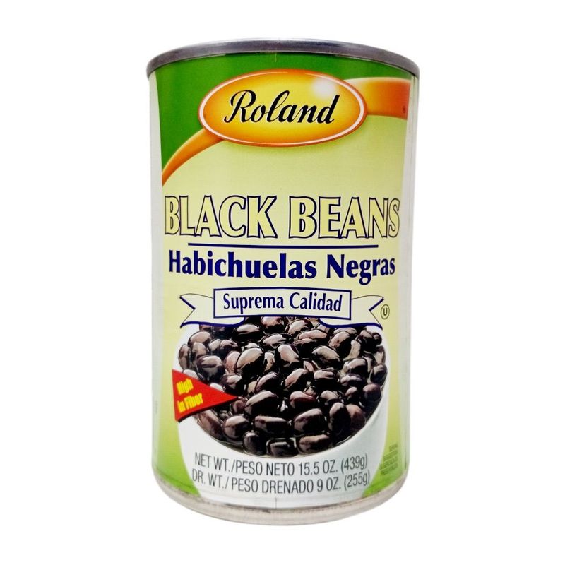 Frijoles Negros Roland 15.5oz