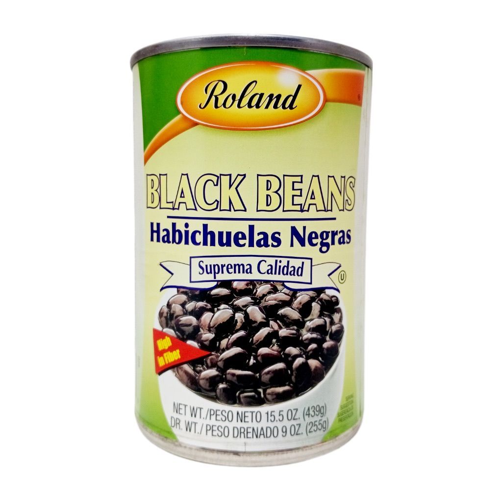 Frijoles Negros Roland 15.5oz