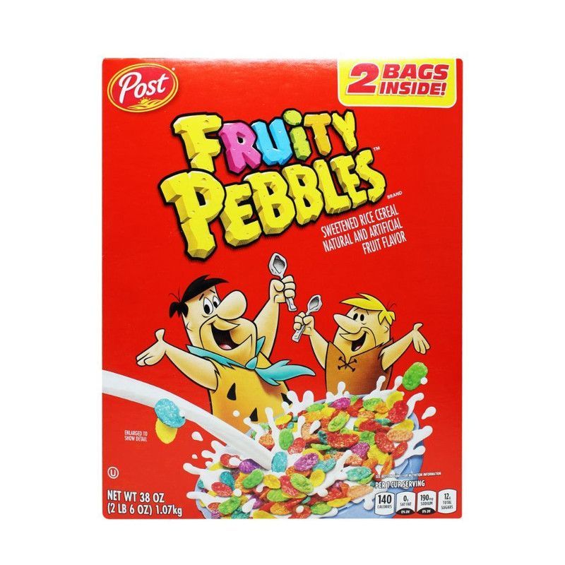Fruitypebbles Cereal 38oz