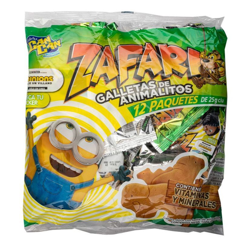Galleta Animalitos Zafari 300g