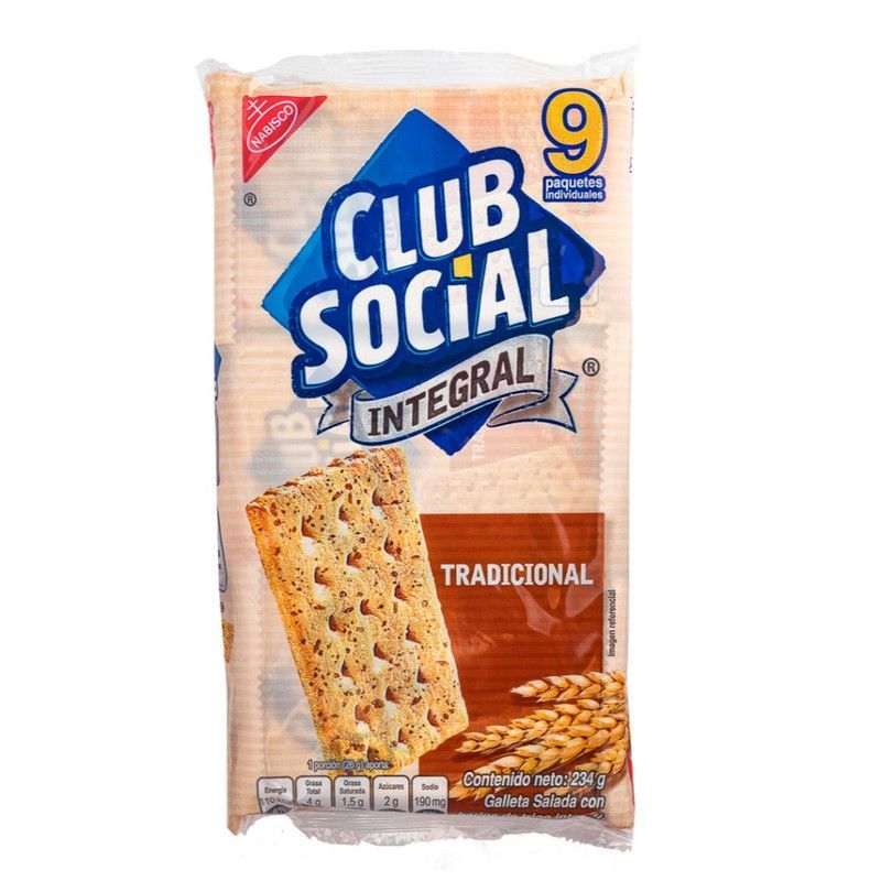 Galleta Club Social Integ 26g