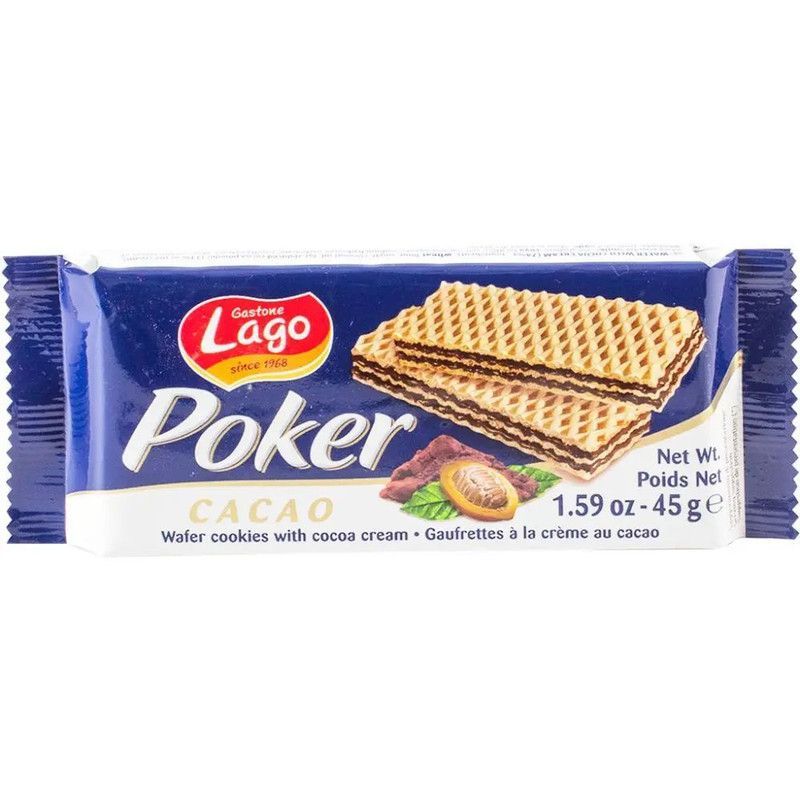 Galleta 320 Poker Co Wafer40g
