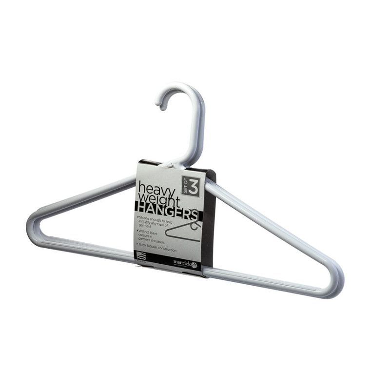 Ganchos De Ropa Blanco 3ct