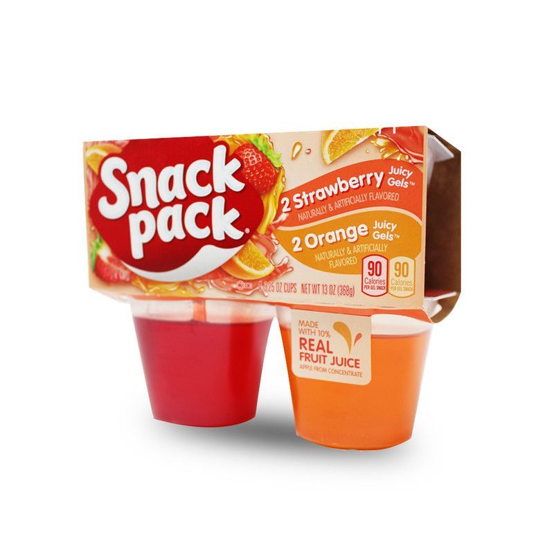 Gelatina Hunts Stawberry &amp; Or