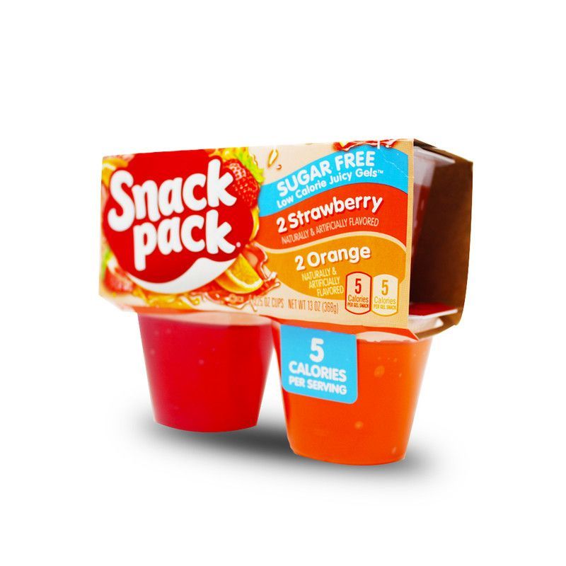 Gelatina Hunts Strawbe &amp; Oran