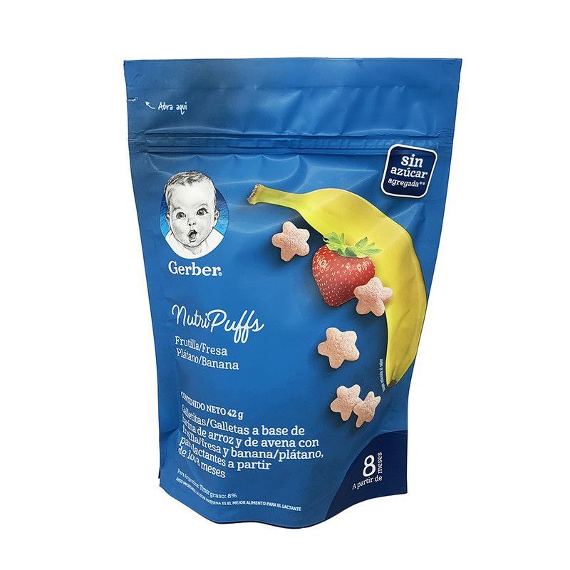 Gerber Nutri Banano/fresa 42gr