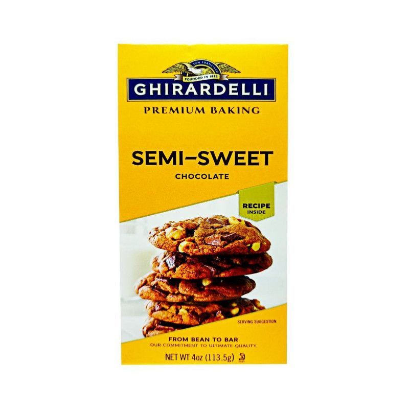 Ghirardelli Semi Sweet Choc 4z