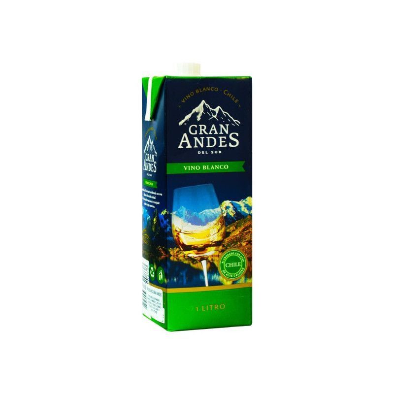 Vino Gran Andes Blanco 1l