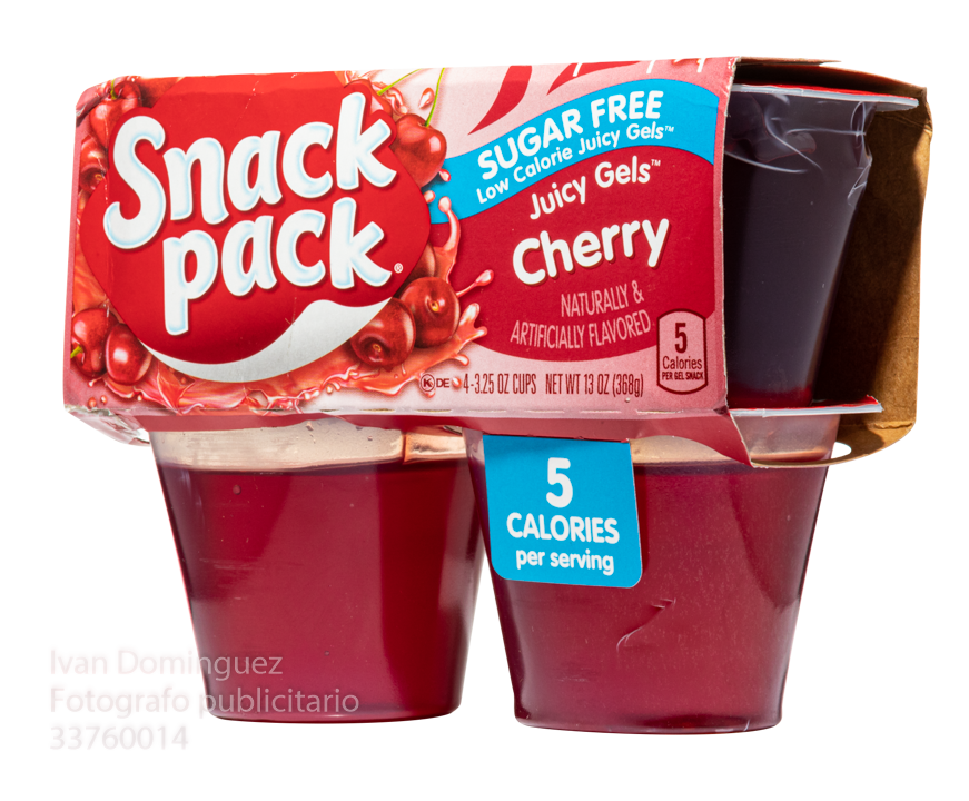 Hunts Snack Pk Cherry Sugar Fr