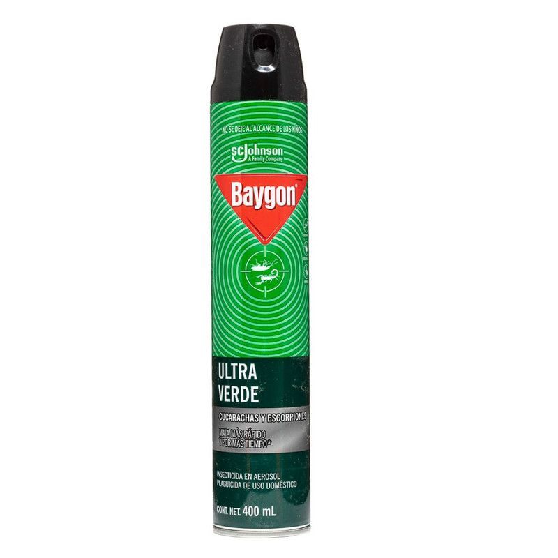Insectici Baygon Ultr Vrd 400m