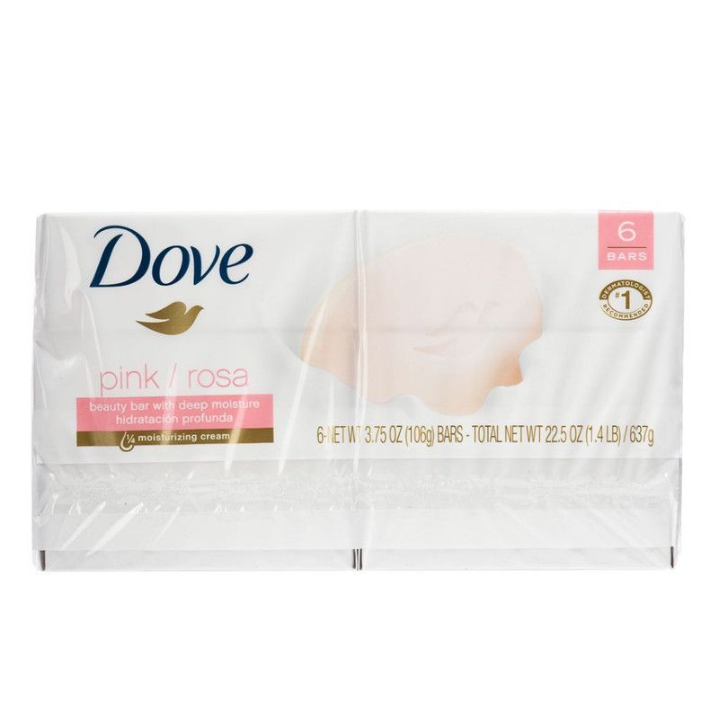 6pack Dove Cream Pink 3.75z