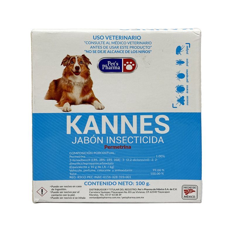 Jabon Kannes Insecticida 400gr