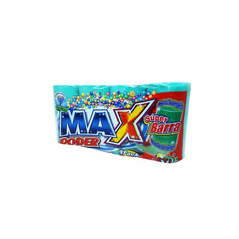 Jabon Max Poder 4x425gr