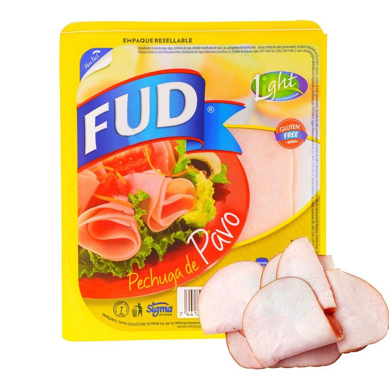 Jamon De Pavo Fud 250gr