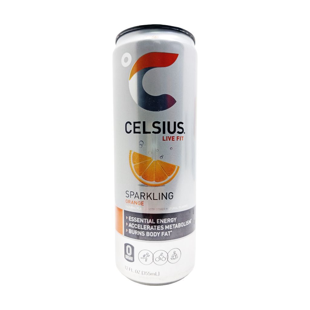 Celcius Orange Energy 12oz