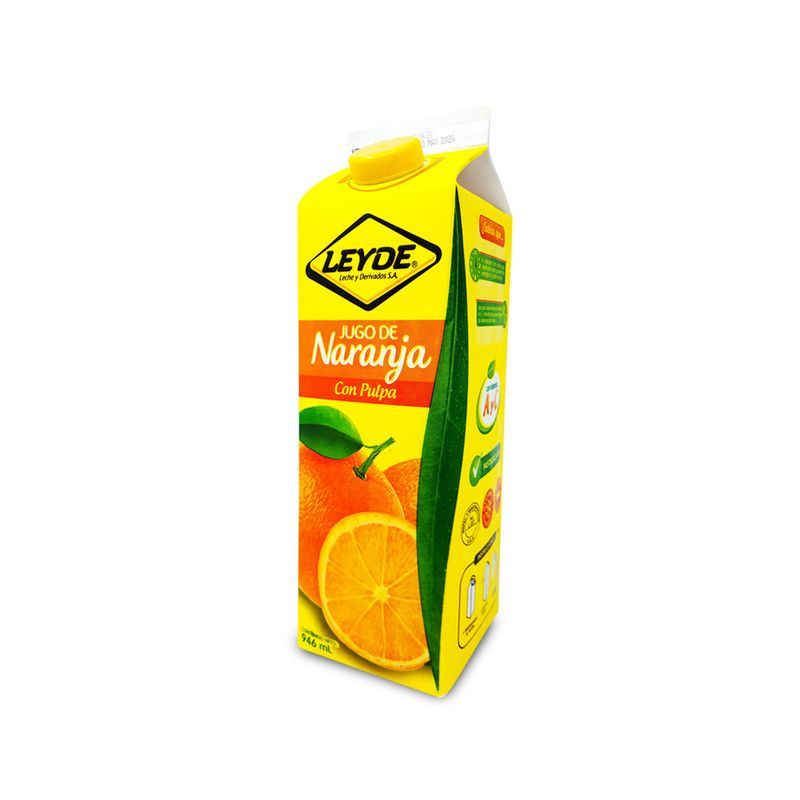 Jugo De Naranja Con Pulpa 1l