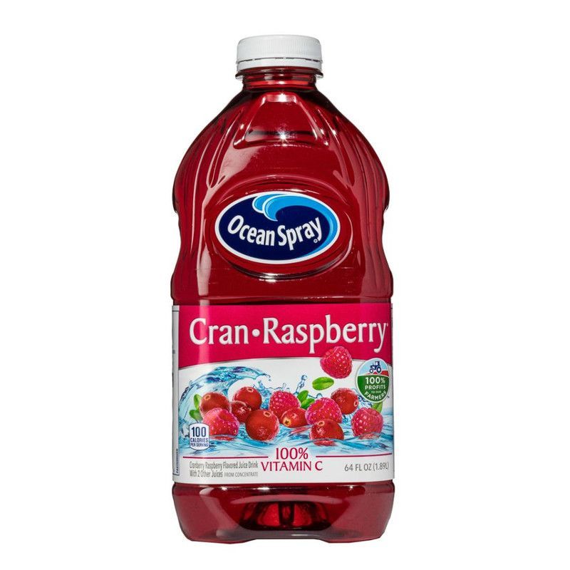 Ocean Spray Crb Raspberry 64oz