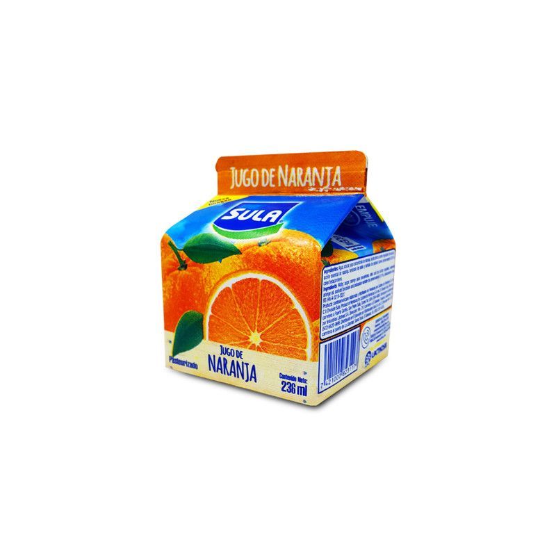 Jugo Sula De Naranja 236ml