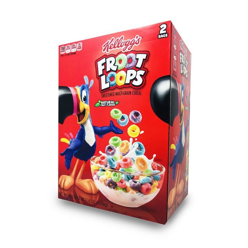Kelloggs Froot Loops 43.6 Oz