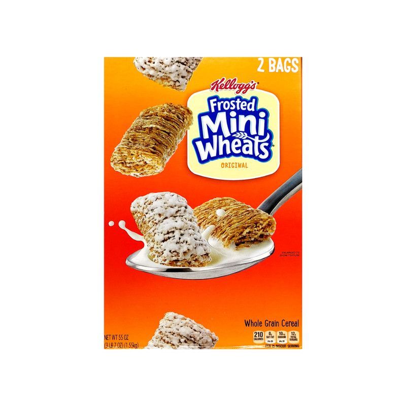 Kellogs Frsted Mini Wheat 55 Z