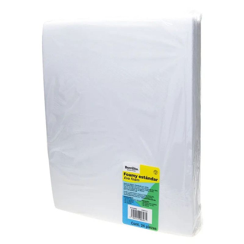 Lamina Foamy T/c Blanca