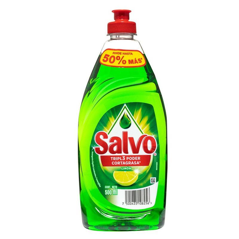 Lavaplatos Limon Salvo 500 Ml