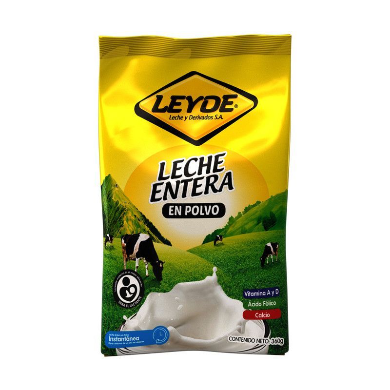 Leche Entera En Polvo 360gr
