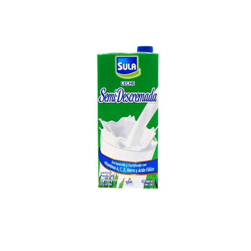Leche Uht Sula Semi-Descre 1l