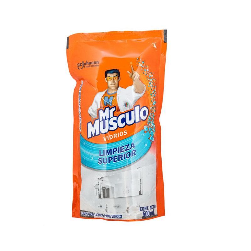 Limpiadr Vdrio Mr Musculo 500m