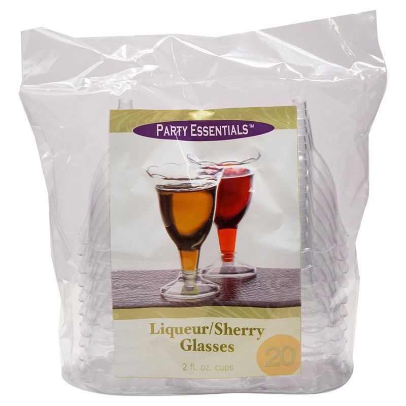 Liqueur Glasses 2 Oz 20 Ct