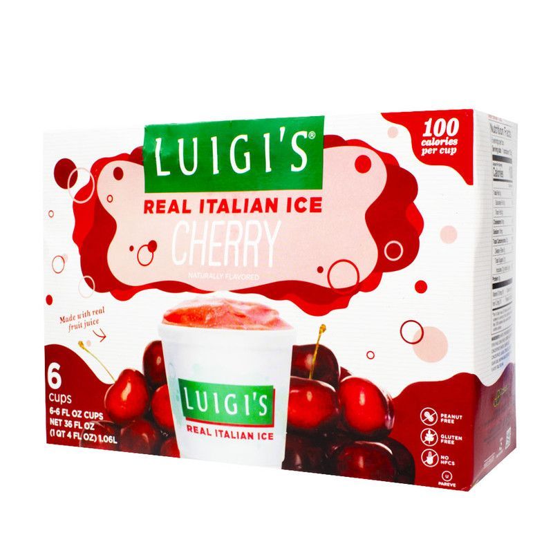 Luigi Real Italian Ice Cherry
