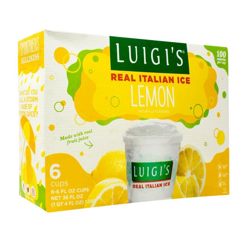 Luigi Real Italian Ice Lemon