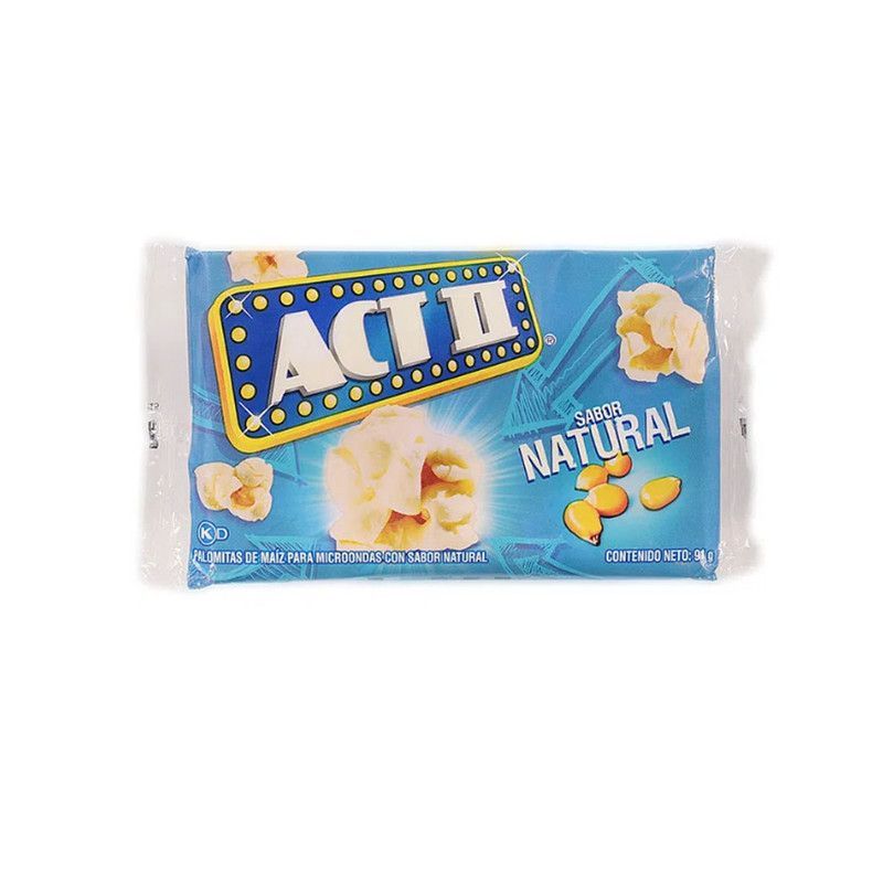 Maiz Pop Act Ii Natural 18 Pk