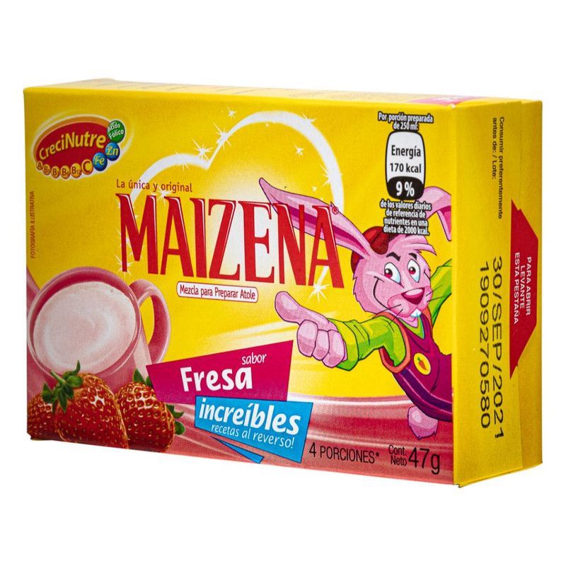 Maizena Sabor Fresa 45g