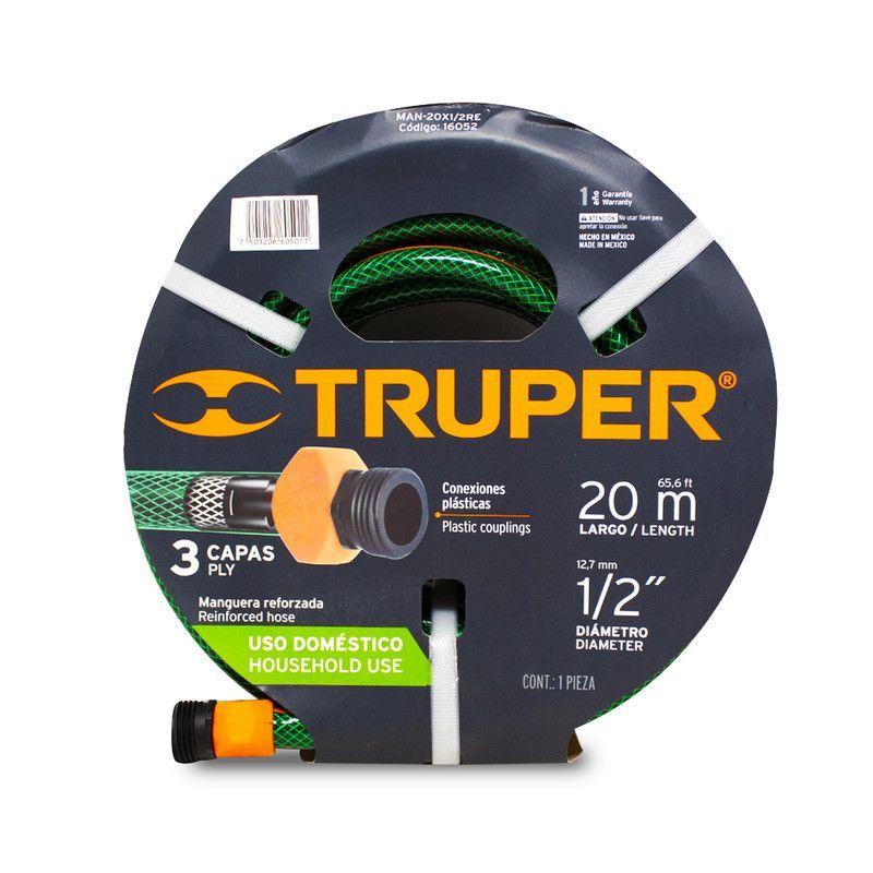 Manguera Reforz.man-20x1/2re (